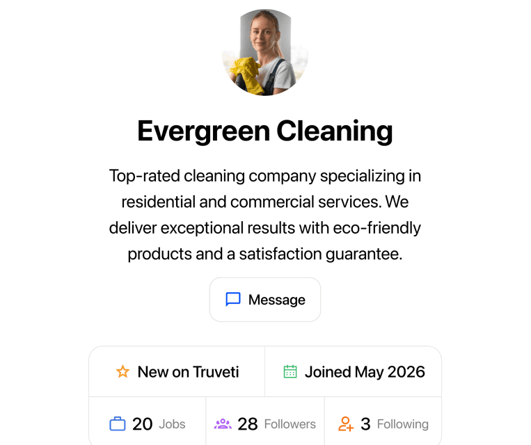 Create your profile